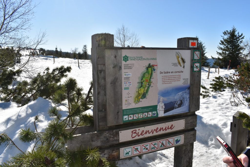 la réserve naturelle du Tanet Gazon du Faing