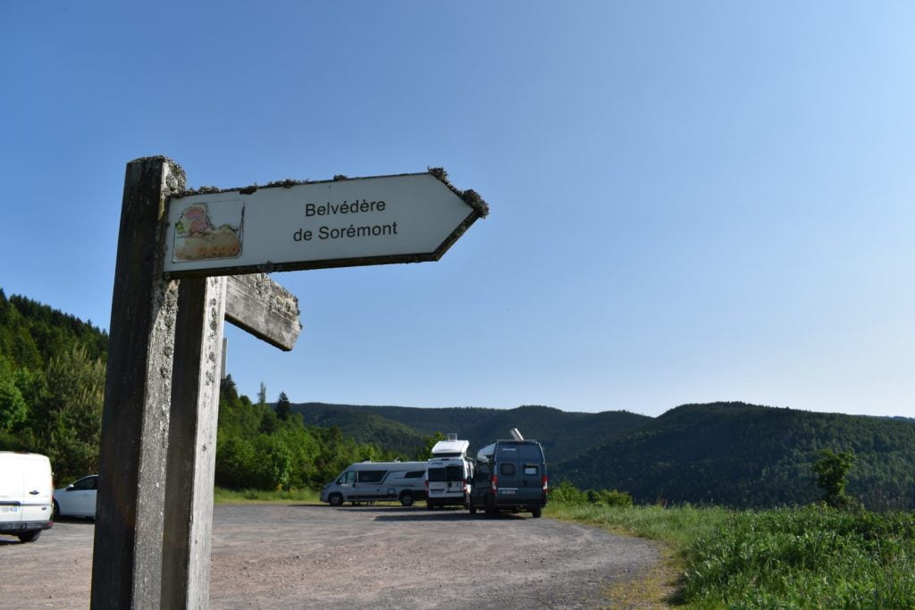 parking plateau de Sorémont