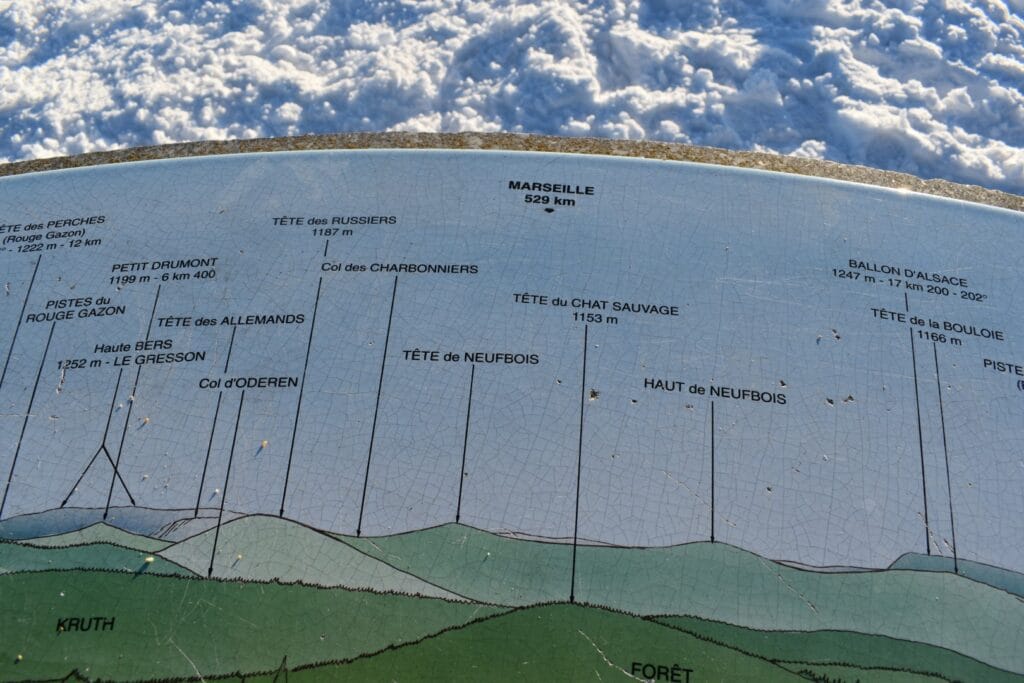 Marseille à vol d'oiseau se trouve à seulement 529 kilomètres des Vosges