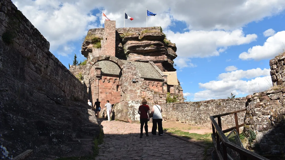 Château du Haut-Barr à Saverne en Alsace